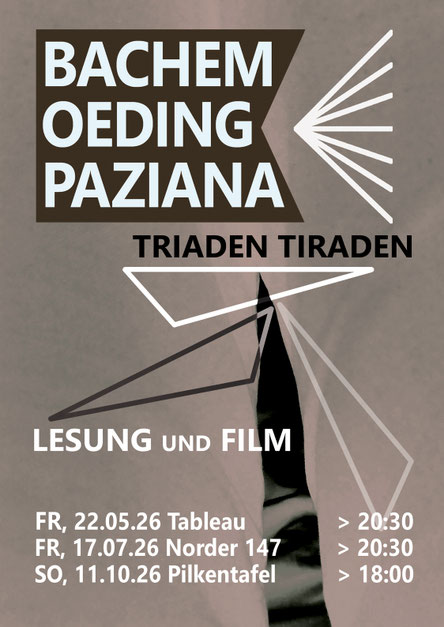 Lesung, videokunst, audiovisuelle werke, Stefanie Oeding, Dorothee Bachem, Vaia Paziana, Flensburg, NORDER147, Kulturcafe Tableau, Pilkentafel
