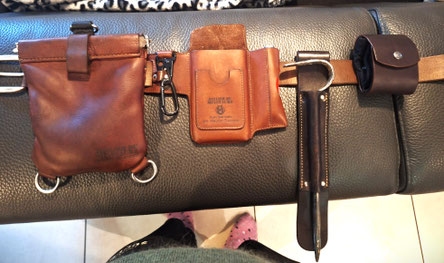 CEINTURE CAVAGE CUIR TRUFFICULTEUR