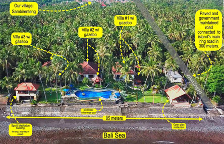 East Bali resort for sale by owner. For sale by owner