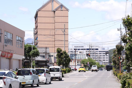 錦町の交差点