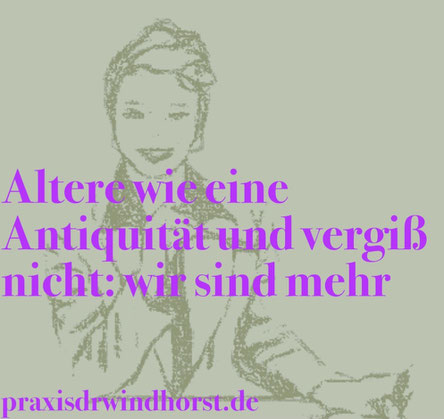 Altern in Würde, Schönheits-OP, Falten im Film, Psychotherapie in Hannover Döhren