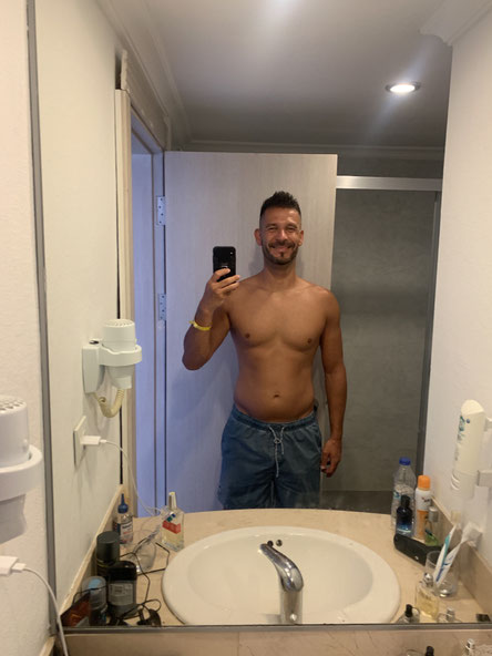 Mens Health Fett Weg Sieger Upload Transformation in 2022 am Meer