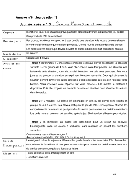 Empathie émotionnelle jeux de rôle PDF gratuit. Emotions. Sentiments. CPS CNV. Psychologie. Compétences psychosociales. Outil gratuit PDF.