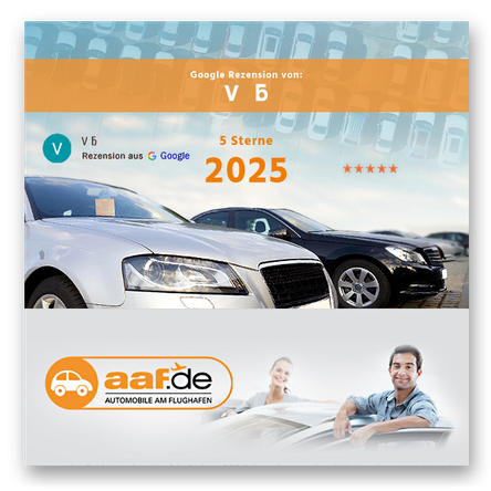 AAF.DE GMBH | AUTOMOBILE AM FLUGHAFEN - Kundenmeinung / Bewertung von V Б