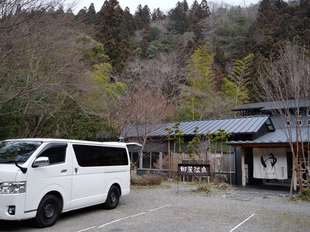 四万十源流癒しの里「郷麓温泉」の駐車場