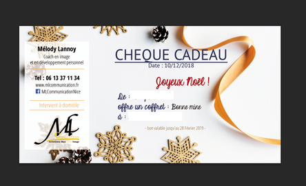 cheque cadeau relooking, relooking noel, cadeau relooking noel,bon cadeau relooking