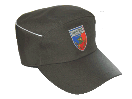 Casquette garde particulier