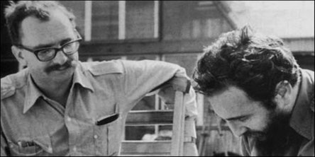 Giancomo Feltrinelli og Fidel Castro
