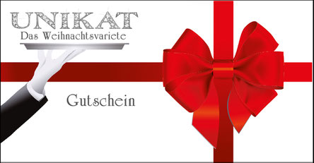 Geschenk-Gutschein UNIKAT-Das Weihnachtsvariete