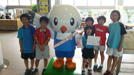 第５回町田オープンジュニアバドミントンシングルス大会 大井沢バドミントン