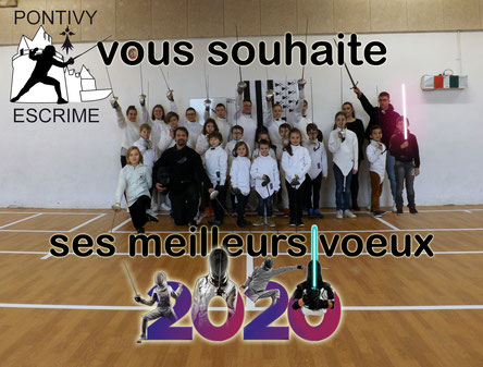 Voeux 2020 Pontivy escrime