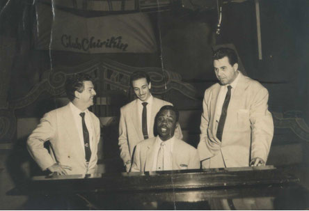Roberto Faz, Rolito Rodríguez, Alberto Beltrán y Roberto Espí.