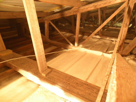Geschossdeckendämmung, Geschossdecke nachträglich dämmen. Geschossdecke Isolieren von oben