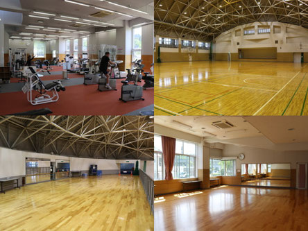 【写真】サッカー練習場に隣接する体育館の内部
