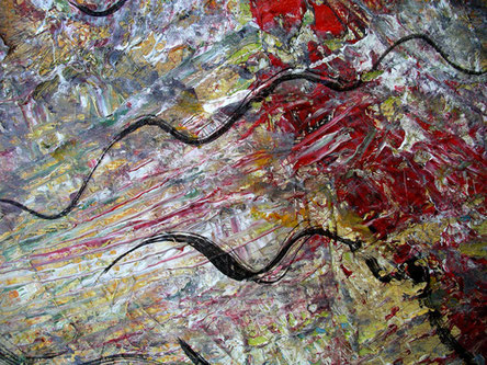 Pintura acrílica sobre lienzo, obra propia