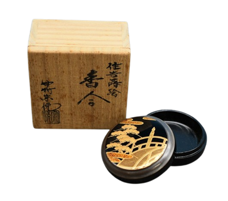 新潟市　石田企画　出張買取　香合　漆芸