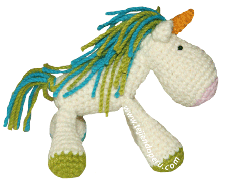 Cómo tejer un unicornio a crochet (amigurumi unicorn tutorial)