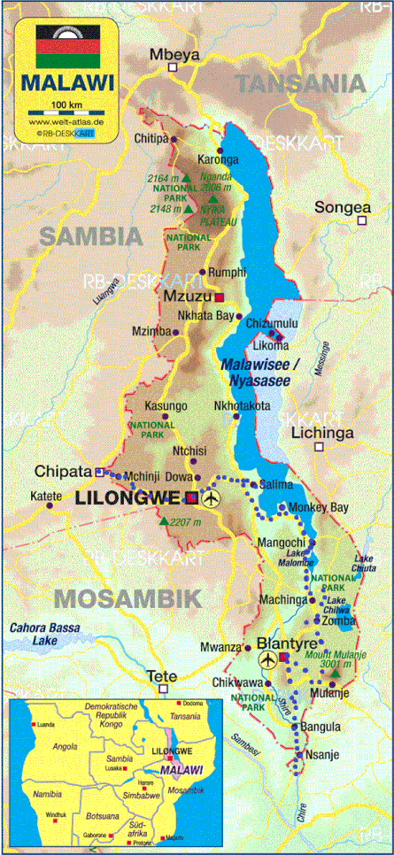 Unser Weg durch Malawi