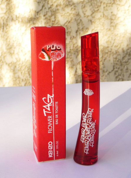 KENZO - FLOWER TAG - EAU DE TOILETTE 4 ML - ECRITURE BLANCHE