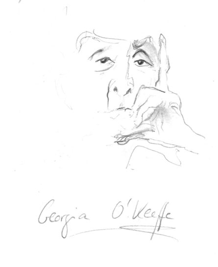 Die Künstlerin Georgia O'Keeffe, 2013