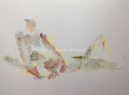 Quickies in Kreide: Thomas Krutmann, art-krut.de