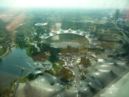 vue du stade olympique