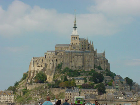 Mont Saint Michel ... Frankreich