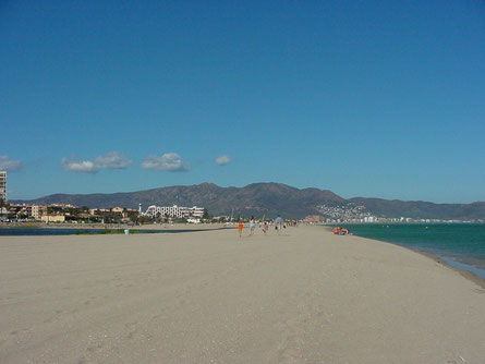 Strand beim CP Laguna ... Spanien - Costa Brava