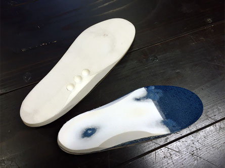 インソールの裏側