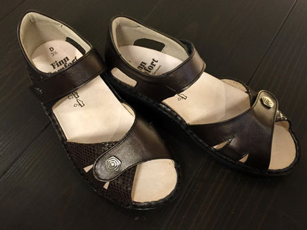 FinnComfort EASTON \34560 カプチーノスネーク/モカパール