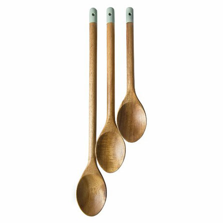 Holzlöffel sind besser als Plastiklöffel - ideales Geschenk zu Weihnachten
