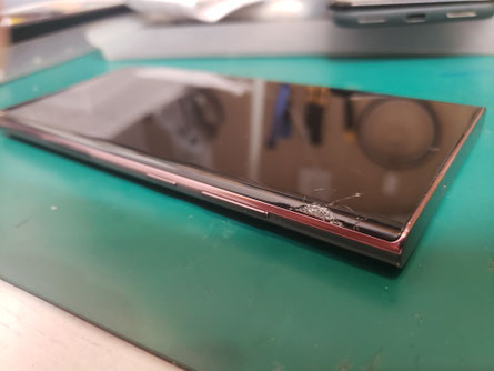 割引購入 Samsung カバーガレージ恵比寿 - 画面修理方法 ultra S22 Galaxy 携帯電話本体