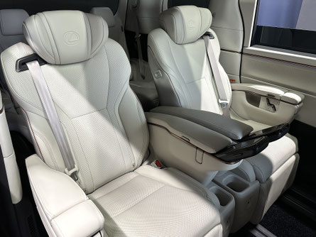 LEXUS LM500h 新車 インテリア シートコーティング 岡山倉敷