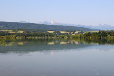 Lac de Montbel - Espace VTT Aude en Pyrénées