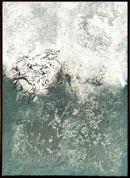 "Küste" 2020 Acryltechnik auf Leinwand 140 x 100 cm (gerahmt) //sold//