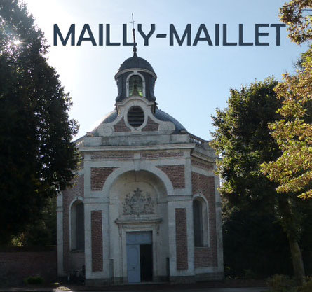 The chapel was hit by a dud shell which was found during the restauration campain in the 1980s.