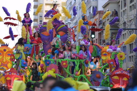Cabalgata, Carnaval de Cádiz