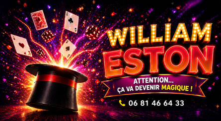 William Eston VOTRE magicien à Toulouse en toute la région