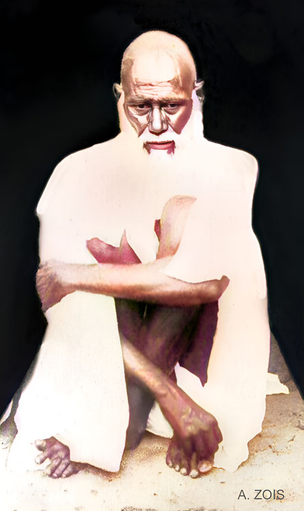 Perfect Master Tajuddin Baba. Image rendered by Anthony Zois.