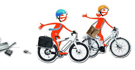 e-motion stellt Stromer e-Bikes zur Verfügung für die Aktion bike4car