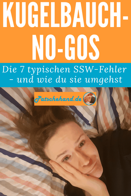 Die Kugelbauch-No-Gos: Welche Fehler Schwangere vermeiden sollten zum Pinnen auf Pinterest oder Teilen.