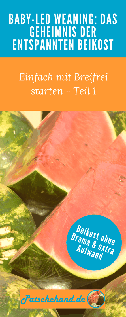 "Baby-led Weaning": Grafik für Pinterest