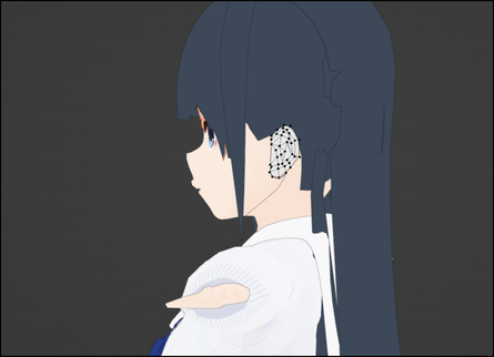 耳も一から作りました