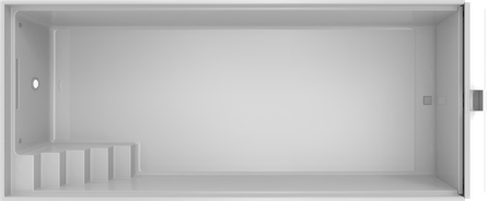 Riviera Pool Fertigbecken - D Line Ancona 320