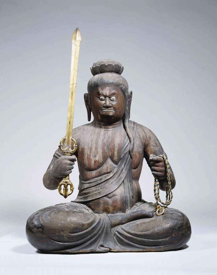 重要文化財 不動明王坐像　平安時代（9世紀）　和歌山・正智院