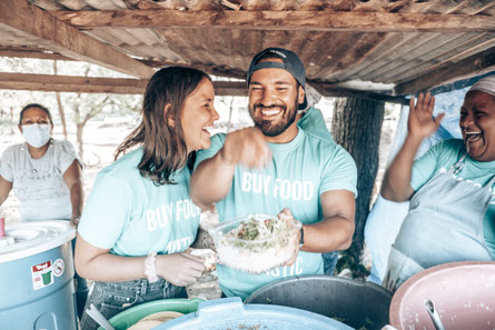 Co-Founder at event in Nicaragua © Buy Food with Plastic