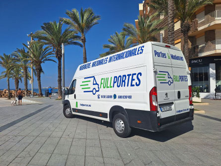 Portes nacionales de Madrid a Peñíscola.