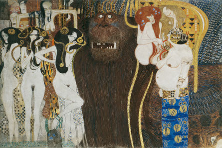"La frise Beethoven" - Gustave Klimt (copy-1984)