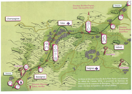 Tracé de la "Piste verte"