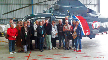 Visite du centre de secours en mer 7-10-14